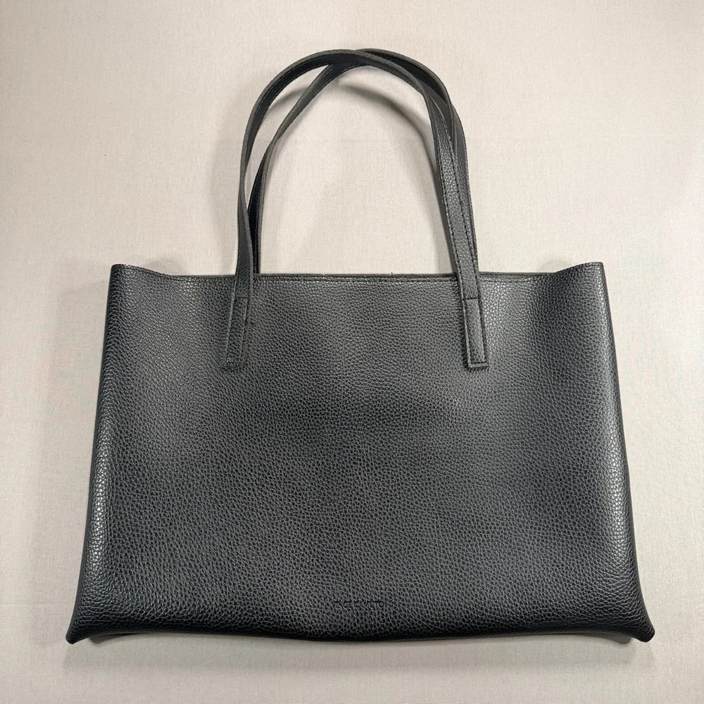 Vince Camuto Vegan Leather Thin Folder-Style Shoulder Bag - Picture 2 of 14